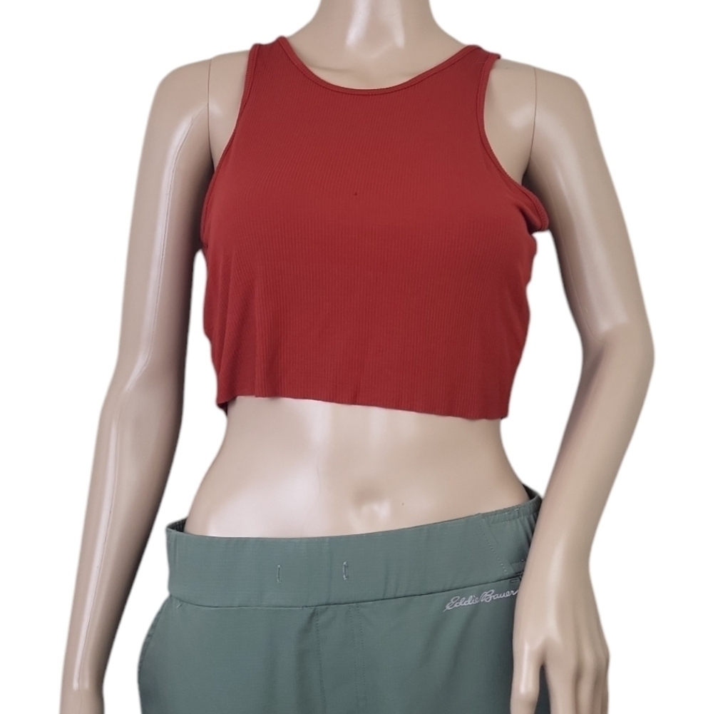 Free People Intimately Red Crop Top